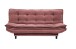 Schlafsofa >PATCH 2 Schlafsofa< Liegefläche 188x118cm, berry - 188x90x89 (BxHxT)