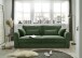 Schlafsofa >ANGELINA LUX.3DL<  Liegefläche 198x165cm, winter moss - 250x95x125 (BxHxT)