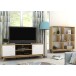 Bücherregal >Janne< in Natur - 122x126x29cm (BxHxT)