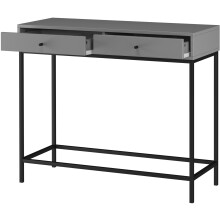 Konsole >Lykke< in Grau - 90x76x35cm (BxHxT)