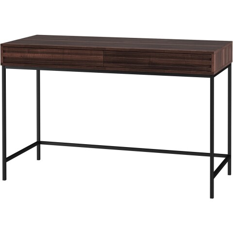 Schreibtisch >Lykke< in Braun - 120x76x50cm (BxHxT)