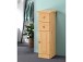 Badkommode >Arvid< in Natur, Kiefer - 30x90x30cm (BxHxT)