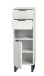 Hochschrank >Riff< in Weiß - 35x110x34cm (BxHxT)