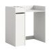 Waschmaschinenumbauschrank >Free< in Weiß - 95x101x60cm (BxHxT)