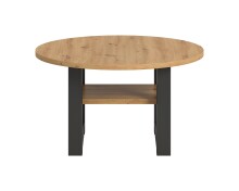 Couchtisch >Seattle< in Grau / Artisan - 75x42x75cm...
