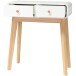 Konsole >Janne< in Weiß - 65x76x30cm (BxHxT)