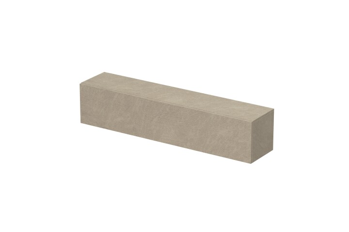Lowboard >Ilary< Klappe, 2 Fächer, zum Hängen, in Argilla - 138x29x30 cm B/H/T