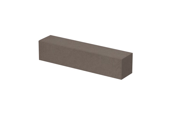 Lowboard >Ilary< Klappe, 2 Fächer, zum Hängen, in Bronzo - 138x29x30 cm B/H/T