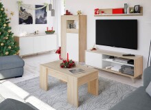 Wohnzimmer-Set >KIKUA PLUS< (4-Teilig) in Canadian...