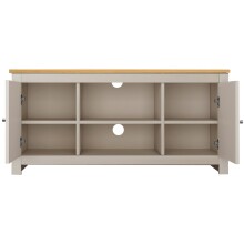 TV-Schrank >Helmer< in Natur - 120x58x39cm (BxHxT)