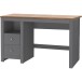 Schreibtisch >Helmer< in Natur - 120x76x50cm (BxHxT)