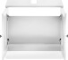 Waschbeckenunterschrank >Emrik< in Weiß - 60x55x30cm (BxHxT)