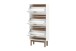 Schuhschrank >Orvar< in Weiß - 58x131x25cm (BxHxT)
