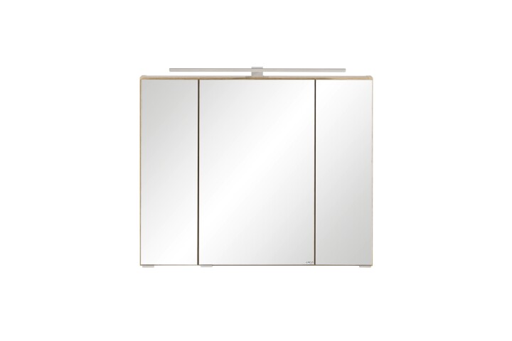 Spiegelschrank >Paris< in Wotaneiche - 80x64x20cm (BxHxT)