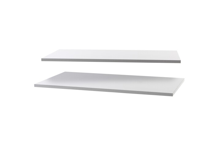 Einlegeboden >Salva< in Weiss, 2 Einlegeböden- 88x1,6x46,5 cm (BxHxT)