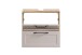 Waschbeckenunterschrank >Lyon< in Wotaneiche, Kaschmir, MDF - 60x54x35cm (BxHxT)
