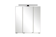 Spiegelschrank >Lyon< in weiß - 60x64x20cm (BxHxT)