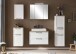 Spiegelschrank >Lyon< in weiß - 80x64x20cm (BxHxT)