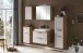 Spiegelschrank >Lyon< in Wotaneiche - 80x64x20cm (BxHxT)