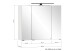 Spiegelschrank >Lyon< in Wotaneiche - 80x64x20cm (BxHxT)