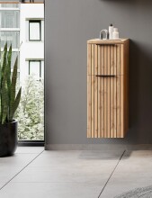 Unterschrank >Nizza< in Wotaneiche-Dekor - 30x79x35cm (BxHxT)