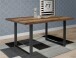 Esstischplatte >TABLES< in Old – Wood Vintage - 140x3,8x90cm (BxHxT)