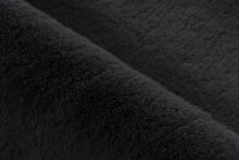 Badematte >Rabbit Light< in Dunkelgrau, 100% Polyester - 100x65cm (LxB)