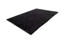Badematte >Rabbit Light< in Dunkelgrau, 100% Polyester - 100x65cm (LxB)