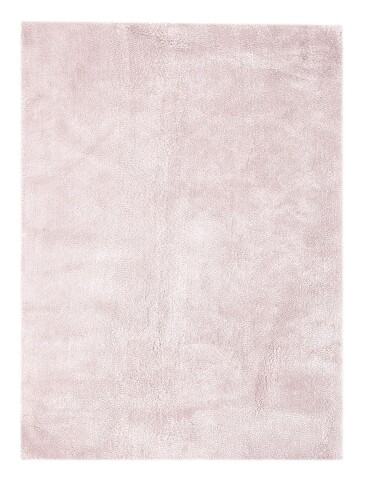 Teppich >Bali< in Puderrosa, 100% Polyester - 170x120cm (LxB)