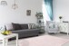 Teppich >Bali< in Puderrosa, 100% Polyester - 170x120cm (LxB)