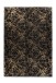 Teppich >Bijou< in Schwarz / Gold, 100% Polyester - 170x120cm (LxB)