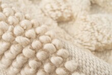 Teppich >Bohist< in Natural, 90% Wolle / 10% Baumwolle - 290x200cm (LxB)