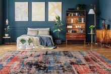 Teppich >Charme< in Multi / Rot - 230x160 (LxB)