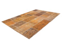 Teppich >Faye< in Gold, 100% Polyester - 180x110cm (LxB)