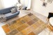 Teppich >Faye< in Gold, 100% Polyester - 180x110cm (LxB)