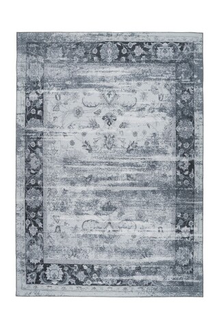 Teppich >Galaxy< in Grau / Blau, 100% Polyester - 240x170cm (LxB)