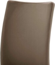 Esszimmerstuhl >Muvo II< (2er Set) in Cappuccino - 43x103x52 (BxHxT)