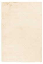 Teppich >Imala< in Creme, 100% Polyester - 150x80cm...