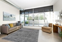 Teppich >Luxury< in Grau / Anthrazit, 100% Viskose...