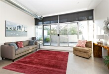 Teppich >Luxury< in Rot / Violett, 100% Viskose -...