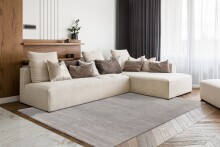 Teppich >Nila< in Grau, 100% Polypropylen -...