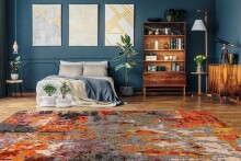 Teppich >Primavera< in Multi / Rot - 180x120 (LxB)