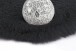 Teppich >Rabbit< in Anthrazit, 100% Polyester - 160x160cm (LxB)