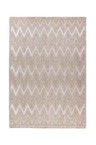 Teppich >Sarai< in Beige, 100% Polyester - 170x120cm (LxB)