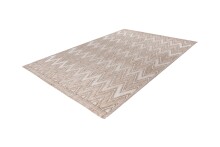 Teppich >Sarai< in Beige, 100% Polyester - 170x120cm (LxB)