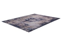 Teppich >Vintage< in Blau, 100% Modacryl - 200x140cm (LxB)