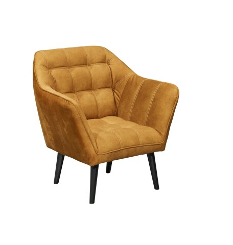 Loungesessel > MAX< Nosag-Federung, wasserabweisender Bezug amber - 84x87x70 (BxHxT)