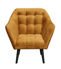 Loungesessel > MAX< Nosag-Federung, wasserabweisender Bezug amber - 84x87x70 (BxHxT)