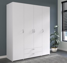 Kleiderschrank >Daily 1< 2 Schubladen, 4...