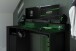 Gamingtisch >Gaming 2< (Set) inkl. Regal, LED-Beleuchtung, Dekor schwarz - 152x87x62cm BxHxT)